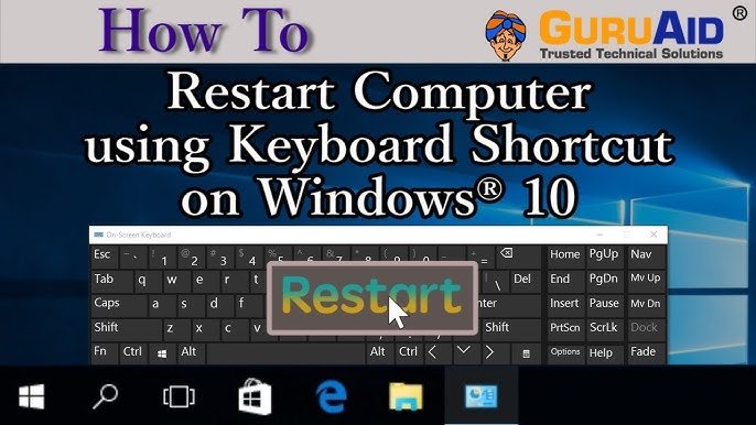 how to restart pc