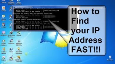 how to search ip address in pc