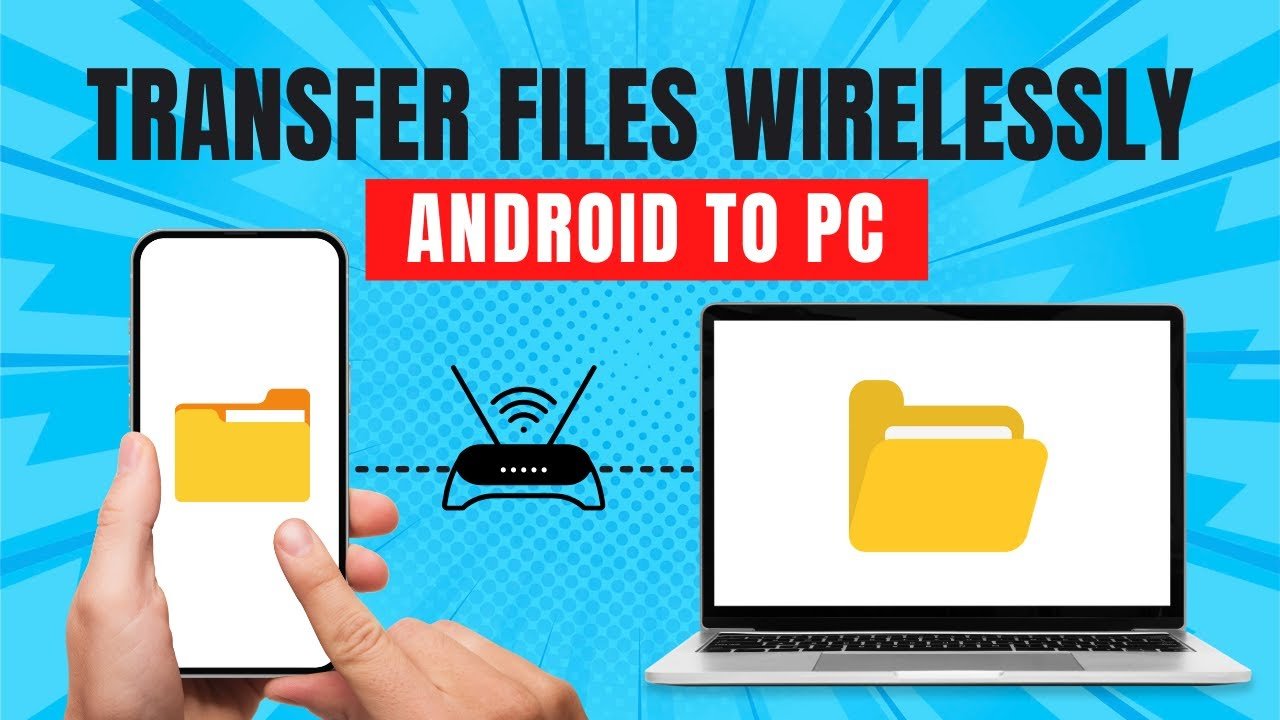 how to transfer files from pc to mobile wirelessly