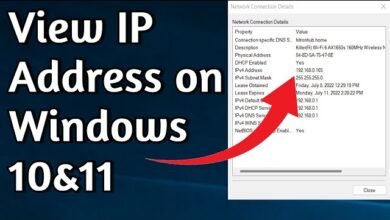 how to check ip address of pc