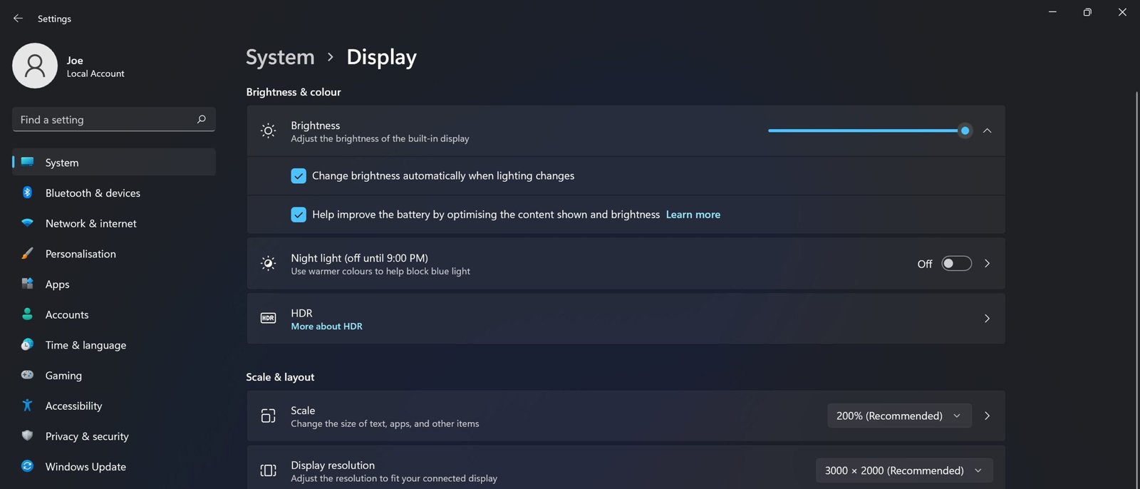 how to reduce brightness of pc